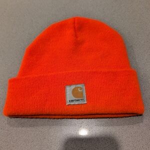 Carhartt Blaze Orange Beanie Hat